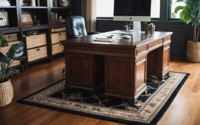 Choisir le parfait tapis de bureau pour un espace de travail à la fois chic et confortable
